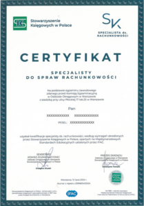 Certyfikowane Biuro Rachunkowe